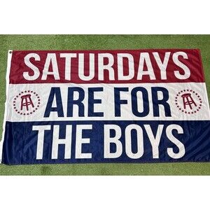 Barstool Sports " Saturdays Are For The Boys " Flag 3' x 5' Man Cave,Dorm,Garage